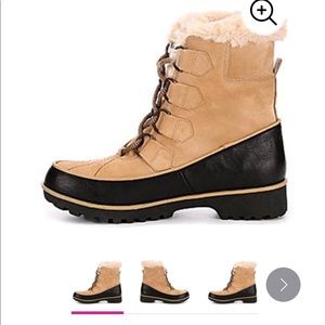 JBU Manchester vegan leather snow boot size 10